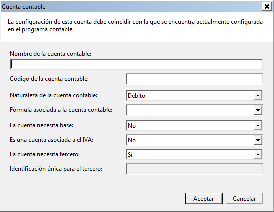 Cuenta contable