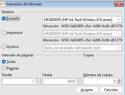 Planilla de habitaciones