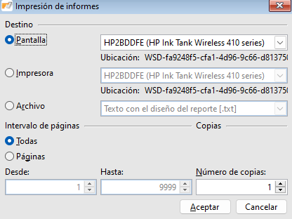 Productos por subgrupos