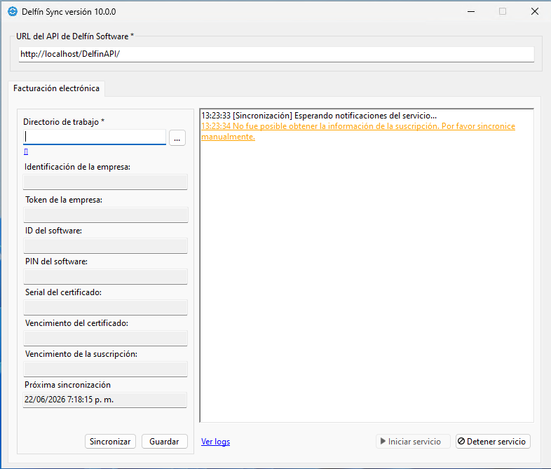 Delfín Sync