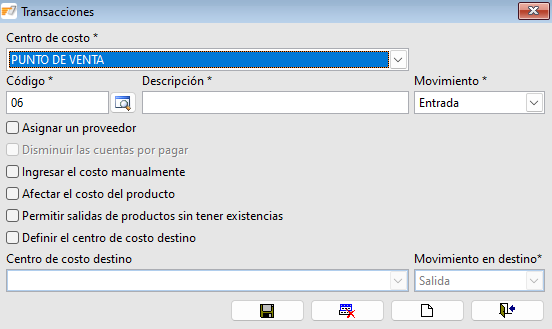 Transacciones